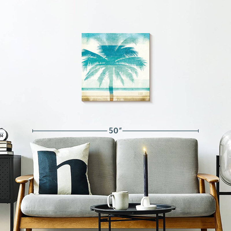 Palmiers Harnek Beachscape II, H 20 po x l 20 po