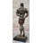 Original Iron Man Muscular Nude Male Muscle Trophy Bronze Marble Sculpture Decor