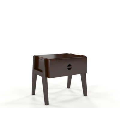 Eng 45cm W Manufactured Wood Bedside Table