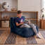 Pouf géant Big Joe Modora pour enfants, tissu Featherridge « Nuit étoilée »-134924387-134924388