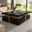 Table basse moderne carrée avec rangement à 4 tiroirs-1735970936