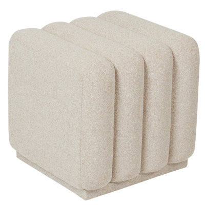 Contemporary square ottoman