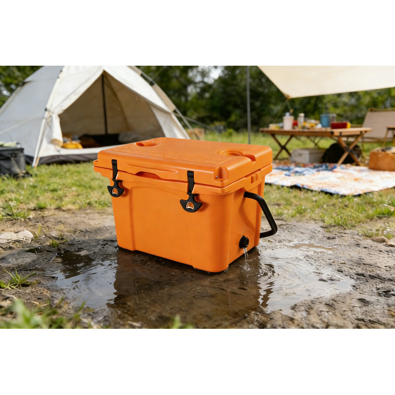 Glacière portable 25qt, Orange