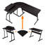 L-Shaped Metal Base Computer Desk-2098891008