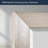32x26" Brushed Nickel Beveled Framed Decorative Accent Wall Mirror for Bathroom Vanity, Entryway, Living Room, Bedroom-1681597318-1681597320