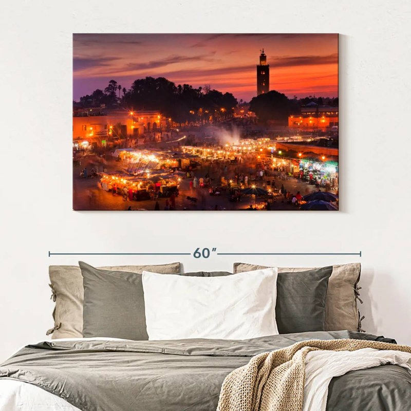 Nicci Jemaa El-Fnaa, 34" H x 51" W