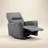 Coamhan 31.5" Wide Genuine Leather Modern Power Recliner with Swivel and Glider-277058076