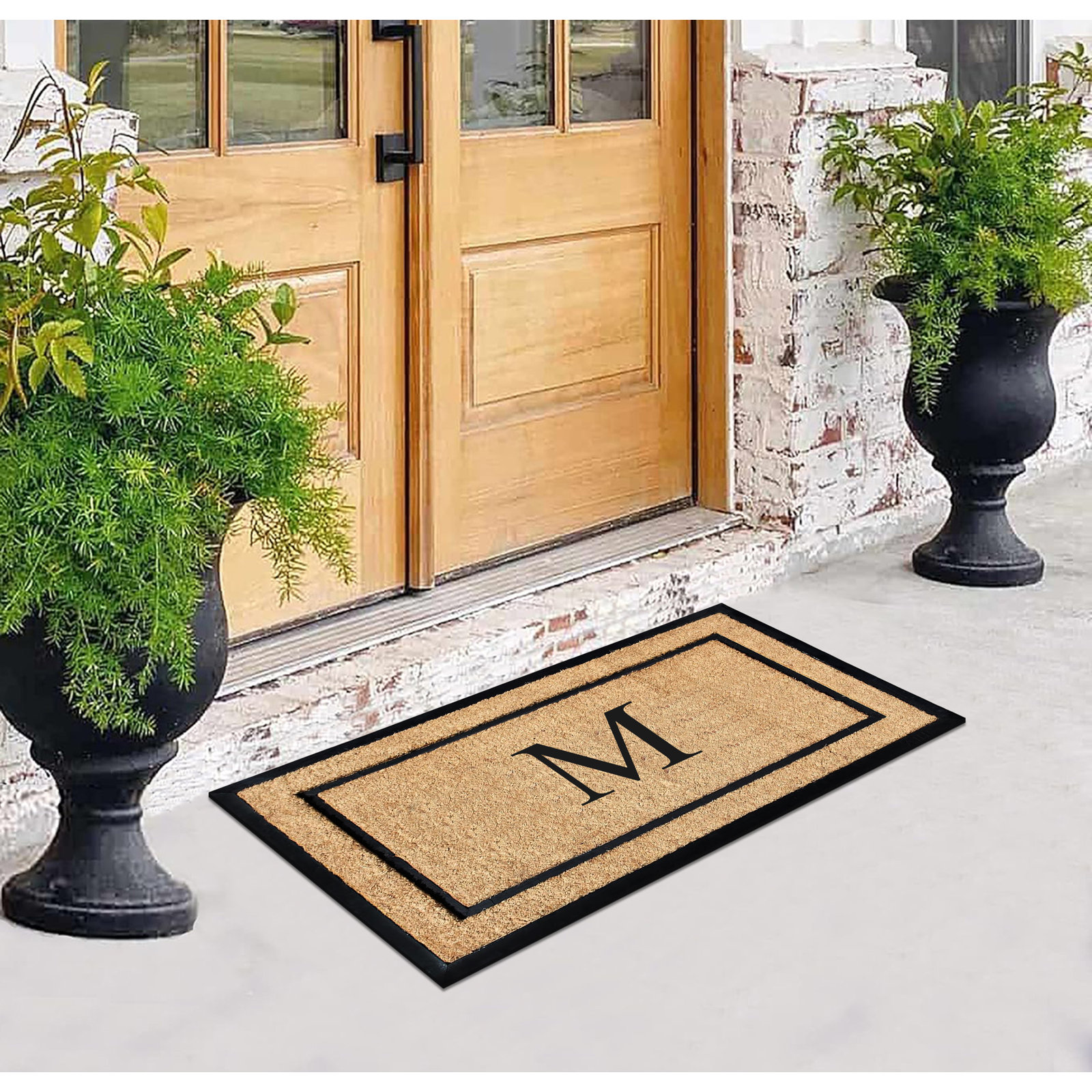 Non-Slip Outdoor Doormat, M
