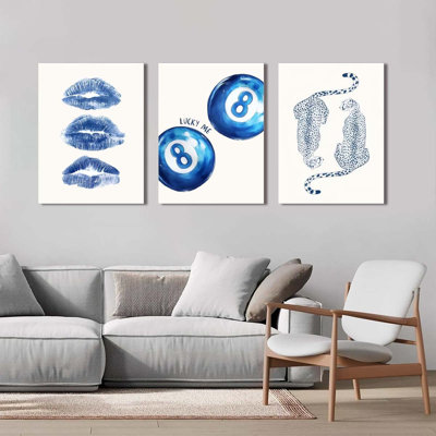 3 Piece Wrapped Canvas Print