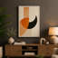 Curved Geometry Geometric - Wrapped Canvas-131762110-131762121