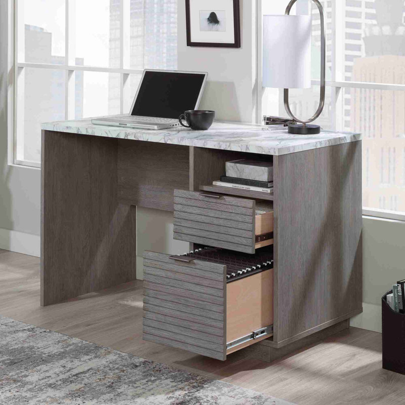 Bureau moderne avec 2 tiroirs spacieux