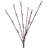Pre-Lit Cherry Blossom Artificial Tree Branches 72 LED Lights-2135752087