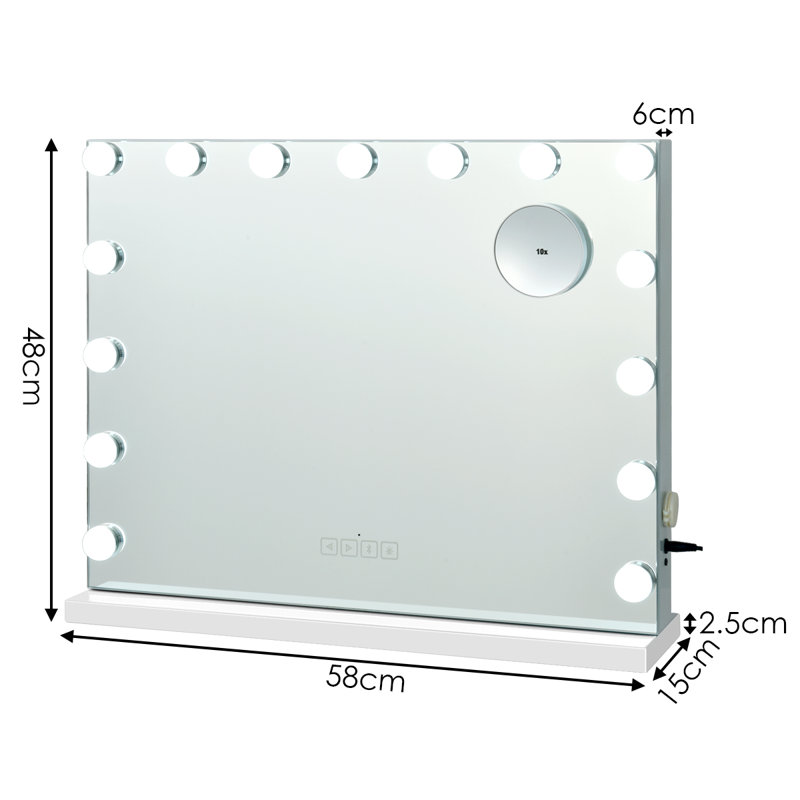 Elisheva Flat Vanity Mirror
