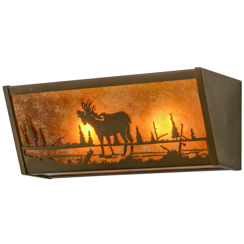 Rustic Lodge 2 - Light Bath Bar