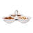 Berry & Thread Triple Bowl Server