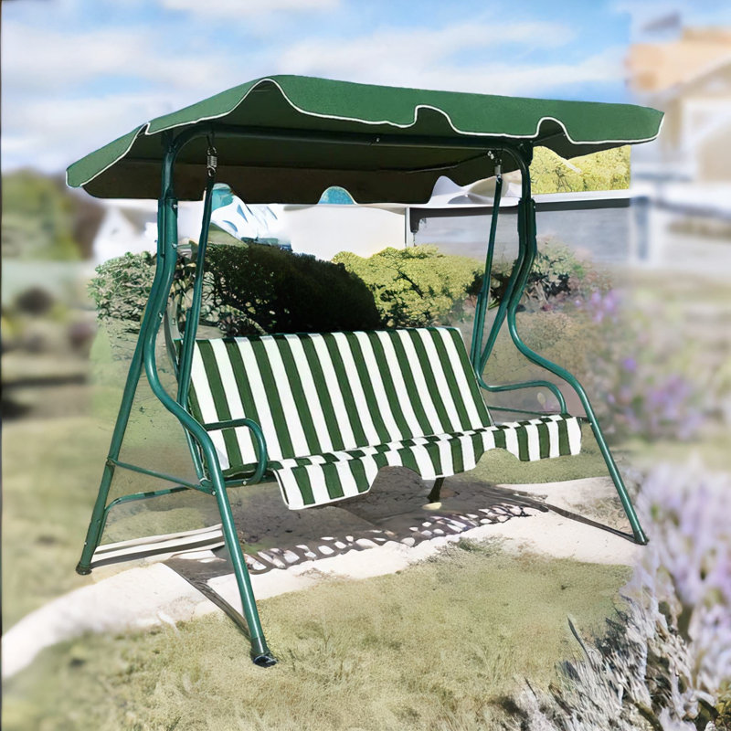 3 Person Porch Swing with Canopy
