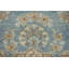 Tapis unique en coton 12 pi 0 po x 8 pi 9 po bleu marine et bleus