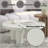 Loanna White Finish Coffee Table