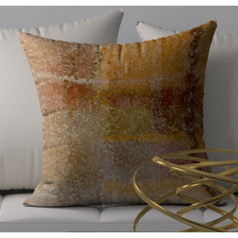 Housse et insert de coussin carré vivifiant, 20 po X 20 po