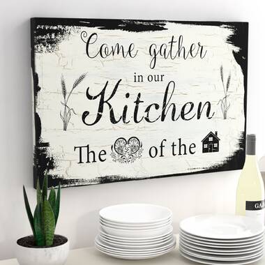 Kitchen Sign Chalkboard Personalized – Creative Farm Girl