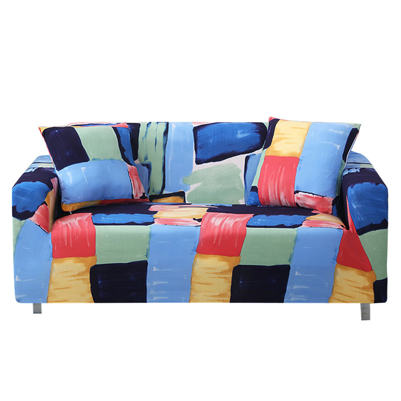 Housse pour causeuse à coussins carrés/rectangulaires, L 73 po x P 90 po