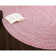 Etherton Farmhouse Braided Cotton Red/White Area Rug