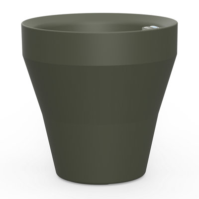 TruDrop Rim Modern Self Watering Plant Pot
