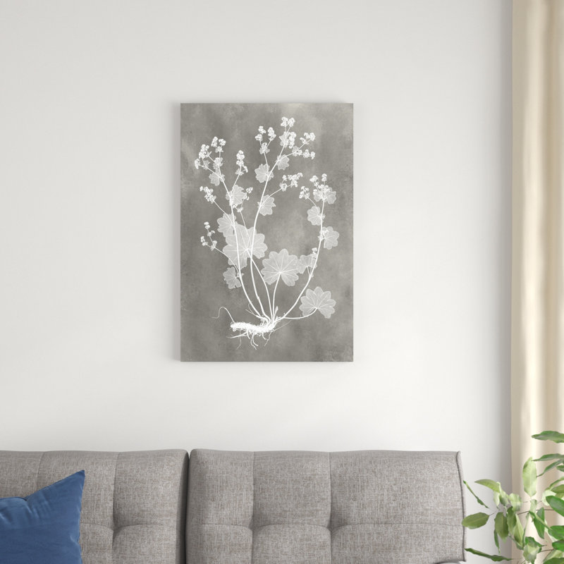 Herbarium Study I, peinture sur toile, H 30 po x l 20 po