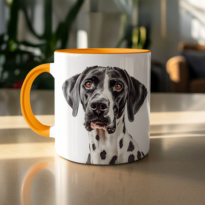 Mug, 4, Orange