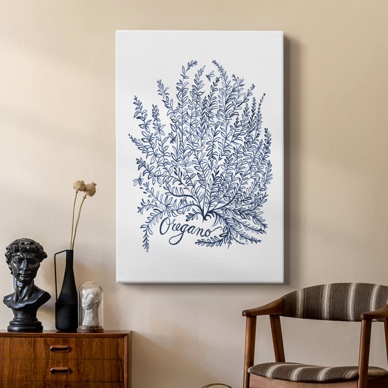 Summer Herb Garden Sketches II - galerie sur mesure, H 27 po x l 18 po