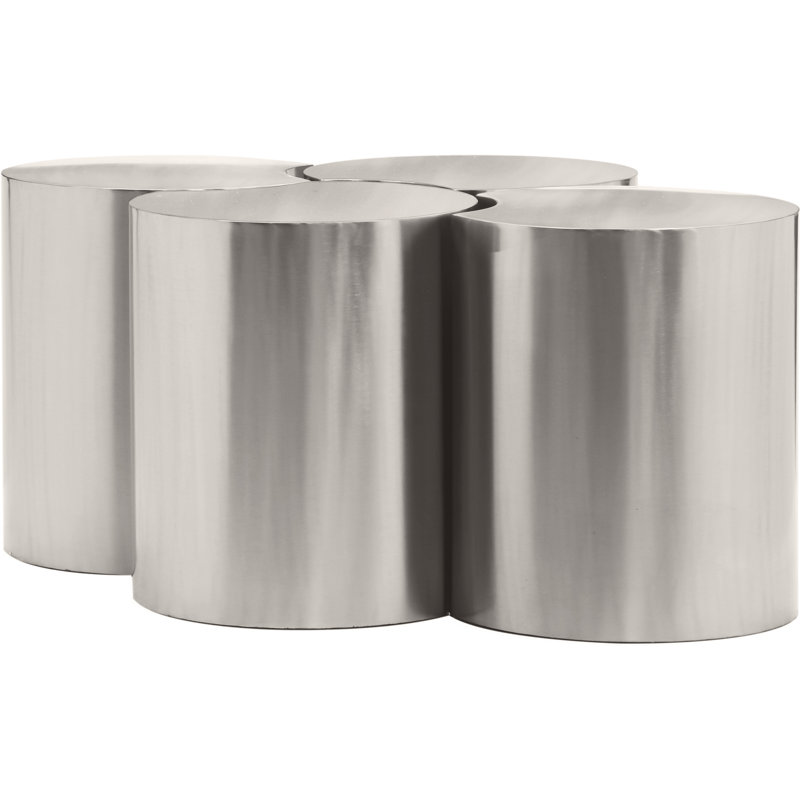Hylie Coffee Table, Silver