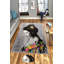 Tapis luxueux 100% polyester 5,2 x 7,5 pi, hauteur des poils de 0,4 po | Antibactérien, points antidérapants en PVC, lavable à la machine | Élégante impression numérique en 3D, parfaite pour le décor du salon et de la chambre à coucher-643973275