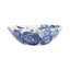 Blue Camellia Ceramic Serving Bowl