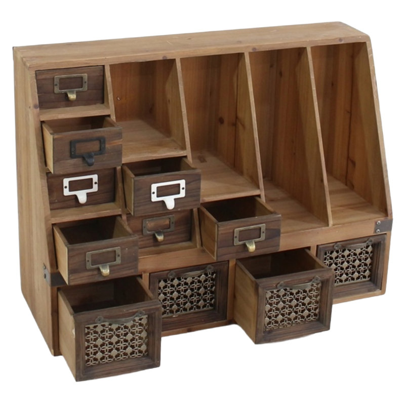 Armoire d'apothicaire 11 tiroirs