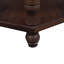 Table basse de salon en bois massif avec tablette Retro Hexagon-663271147-663271139