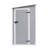 5 Ft. X 4 Ft. Plastic Durable Outdoor Tool Storage Shed With Floor and Window
