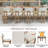 47.24" Wooden Round Dining Table Set for Kitchens, Dining Room, Living Room-64245072-64245075