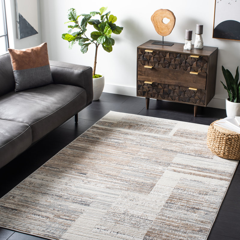 Herluf 100 Performance Abstract Rug, Rectangle 8' x 10'