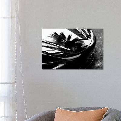 Black California Series - McLaren - Wrapped Canvas Print