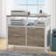 Bureau de direction et classeur latéral 2 pièces Lympsham-1713406911-1709549613