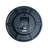 QXA756KLH Wall Clock, Black-50514072