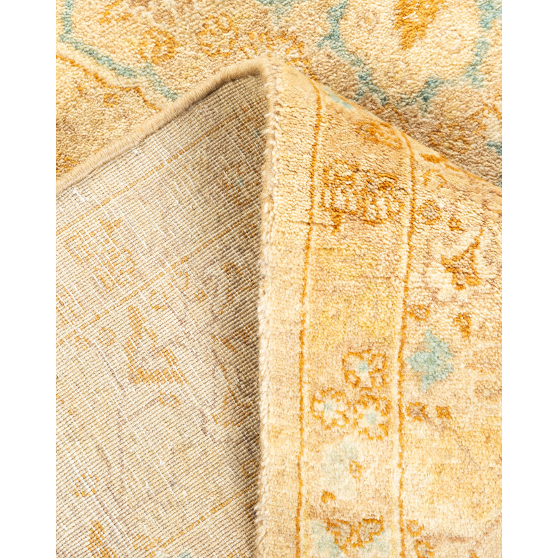 Classic One-of-a-Kind 4' 2" X 6' 5" Hand Knotted Area Rug