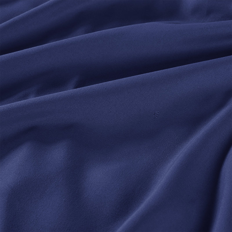 Jupe de lit 36 po Gracie Mills Janetta, Bleu marine