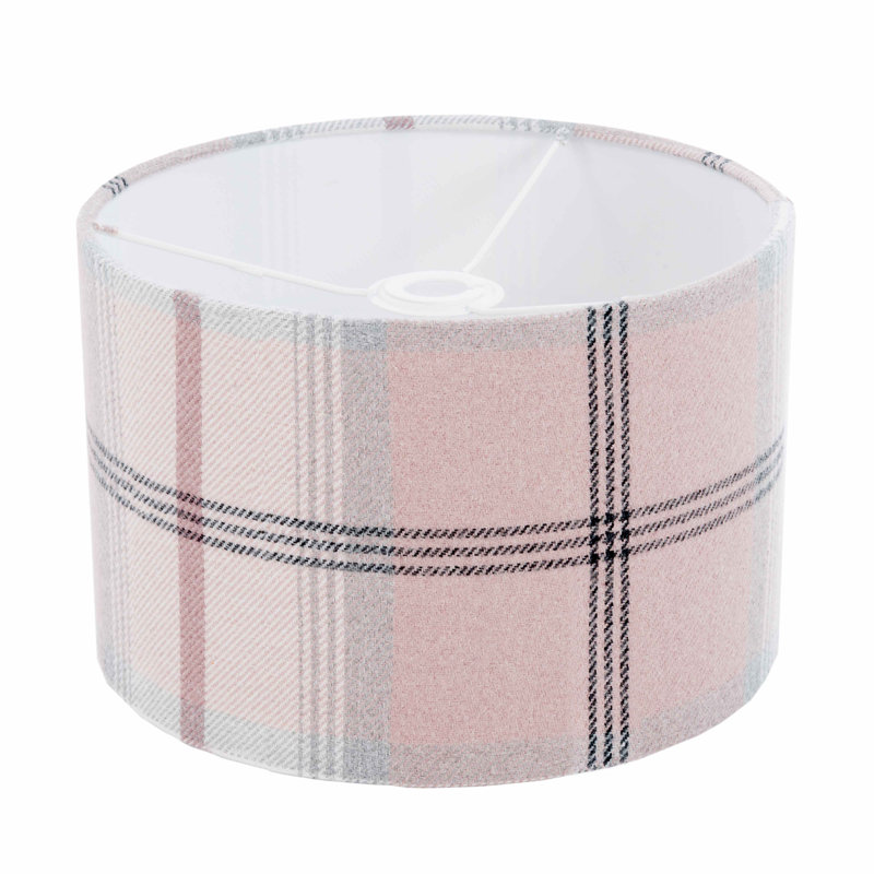 Polyester Drum Pendant Shade, 25cm H x 45cm W x 45cm D