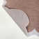 Manado Classic Cottage Two-Tone Scalloped Light Rose/Cream Indoor/Outdoor Rug