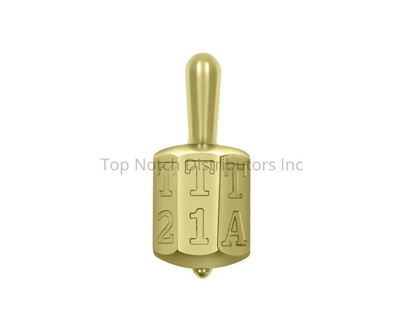 Deltana GAM125U3 The Deltana Gambit Polished Brass