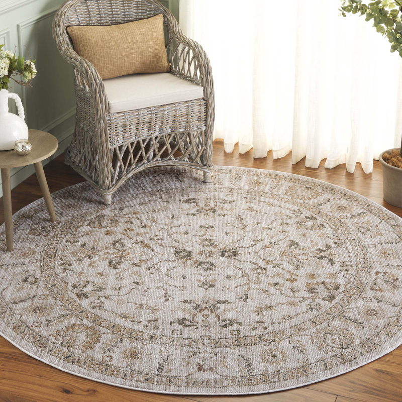 Hazel 510 Performance Oriental Rug, Round 6'