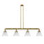 Luminaire suspendu linéaire à 4 lumières pour îlot de cuisine Lemieux-1697167284-1625643712-1625643743