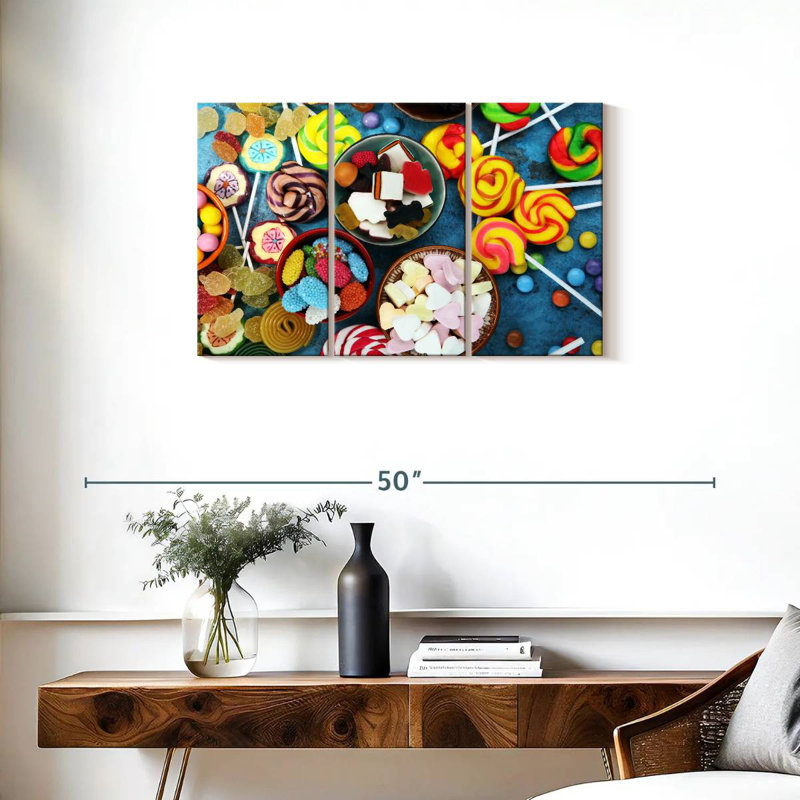 Candy Party, 20" H x 33" W