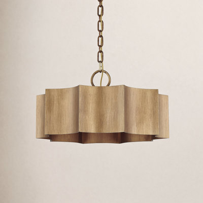 Carney 3-Light Geometric Chandelier